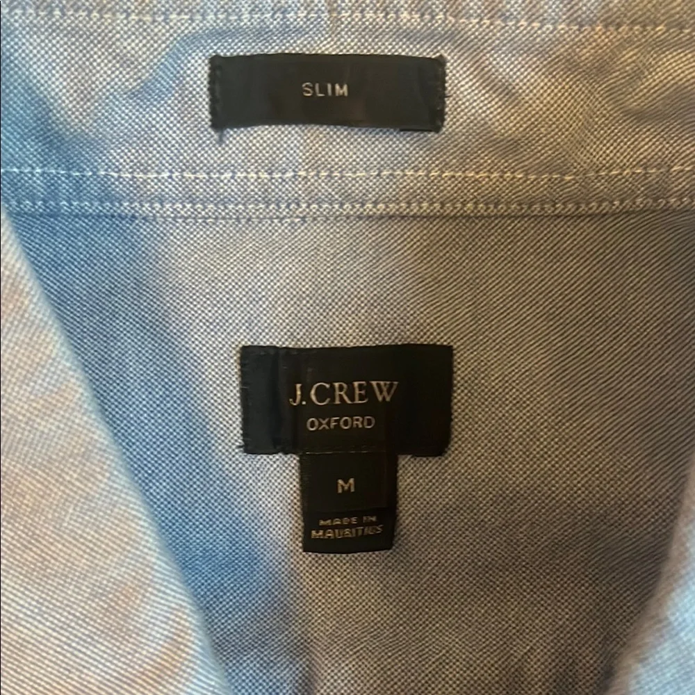 J. Crew Light Blue Oxford Button-Down Shirt